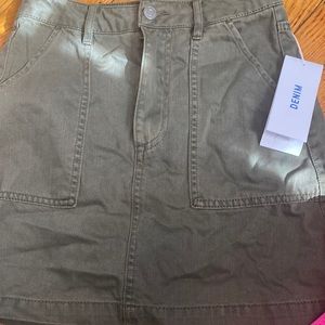 H&M denim skirt new with tags